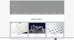 Desktop Screenshot of chiedilaluna.eu